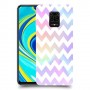 גיאומטריה פסטל כיסוי מגן קשיח מעוצב ל Xiaomi Redmi Note 9S יחידה אחת סקרין מובייל