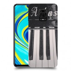 פסנתר Soul כיסוי מגן קשיח מעוצב ל Xiaomi Redmi Note 9S יחידה אחת סקרין מובייל