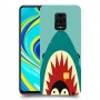 פינגווין בכריש כיסוי מגן קשיח מעוצב ל Xiaomi Redmi Note 9S יחידה אחת סקרין מובייל