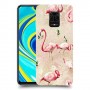 פלמינגו ורוד כיסוי מגן קשיח מעוצב ל Xiaomi Redmi Note 9S יחידה אחת סקרין מובייל