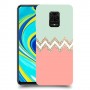ורוד ירוק כיסוי מגן קשיח מעוצב ל Xiaomi Redmi Note 9S יחידה אחת סקרין מובייל