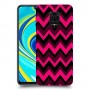 קווי סגול כיסוי מגן קשיח מעוצב ל Xiaomi Redmi Note 9S יחידה אחת סקרין מובייל