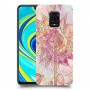 חמניות מוזרה סגולה כיסוי מגן קשיח מעוצב ל Xiaomi Redmi Note 9S יחידה אחת סקרין מובייל