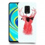 אדג אדום במשקפיים כיסוי מגן קשיח מעוצב ל Xiaomi Redmi Note 9S יחידה אחת סקרין מובייל