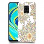 חמניות בלבן כיסוי מגן קשיח מעוצב ל Xiaomi Redmi Note 9S יחידה אחת סקרין מובייל
