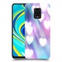 לבבות מעורפלים בכחול כיסוי מגן קשיח מעוצב ל Xiaomi Redmi Note 9S יחידה אחת סקרין מובייל