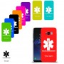 חובש כיסוי מגן קשיח בעיצוב אישי עם השם שלך ל Samsung Galaxy S8 יחידה אחת סקרין מובייל