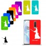 סמוראי כיסוי מגן קשיח בעיצוב אישי עם השם שלך ל OnePlus 8 יחידה אחת סקרין מובייל