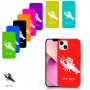סרטן כיסוי מגן קשיח בעיצוב אישי עם השם שלך ל Apple iPhone 13 יחידה אחת סקרין מובייל