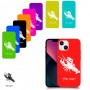 סרטן כיסוי מגן קשיח בעיצוב אישי עם השם שלך ל Apple iPhone 13 mini יחידה אחת סקרין מובייל