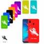 סרטן כיסוי מגן קשיח בעיצוב אישי עם השם שלך ל Samsung Galaxy A20 יחידה אחת סקרין מובייל