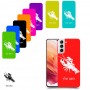 סרטן כיסוי מגן קשיח בעיצוב אישי עם השם שלך ל Samsung Galaxy S21 5G יחידה אחת סקרין מובייל
