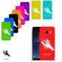 סרטן כיסוי מגן קשיח בעיצוב אישי עם השם שלך ל Samsung Galaxy S8 יחידה אחת סקרין מובייל