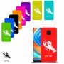 סרטן כיסוי מגן קשיח בעיצוב אישי עם השם שלך ל Xiaomi Redmi Note 9 Pro יחידה אחת סקרין מובייל