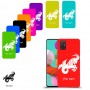 גדי כיסוי מגן קשיח בעיצוב אישי עם השם שלך ל Samsung Galaxy A51 יחידה אחת סקרין מובייל