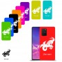 גדי כיסוי מגן קשיח בעיצוב אישי עם השם שלך ל Samsung Galaxy S10 Lite יחידה אחת סקרין מובייל
