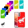 גדי כיסוי מגן קשיח בעיצוב אישי עם השם שלך ל Samsung Galaxy S21 5G יחידה אחת סקרין מובייל