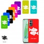 דגים כיסוי מגן קשיח בעיצוב אישי עם השם שלך ל OnePlus 9 Pro יחידה אחת סקרין מובייל