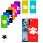 דגים כיסוי מגן קשיח בעיצוב אישי עם השם שלך ל OnePlus Nord יחידה אחת סקרין מובייל