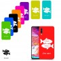דגים כיסוי מגן קשיח בעיצוב אישי עם השם שלך ל Samsung Galaxy A70 יחידה אחת סקרין מובייל