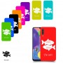 דגים כיסוי מגן קשיח בעיצוב אישי עם השם שלך ל Samsung Galaxy A70s יחידה אחת סקרין מובייל