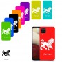 אריה כיסוי מגן קשיח בעיצוב אישי עם השם שלך ל Samsung Galaxy A12 יחידה אחת סקרין מובייל
