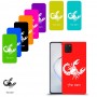 עקרב כיסוי מגן קשיח בעיצוב אישי עם השם שלך ל Samsung Galaxy Note10 Lite יחידה אחת סקרין מובייל