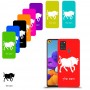 שור כיסוי מגן קשיח בעיצוב אישי עם השם שלך ל Samsung Galaxy A21s יחידה אחת סקרין מובייל