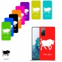 שור כיסוי מגן קשיח בעיצוב אישי עם השם שלך ל Samsung Galaxy S20 FE 5G יחידה אחת סקרין מובייל