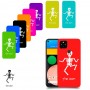שלד כיסוי מגן קשיח בעיצוב אישי עם השם שלך ל Google Pixel 4a יחידה אחת סקרין מובייל