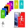 שלד כיסוי מגן קשיח בעיצוב אישי עם השם שלך ל Samsung Galaxy S21+ 5G יחידה אחת סקרין מובייל