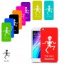 שלד כיסוי מגן קשיח בעיצוב אישי עם השם שלך ל Xiaomi Redmi 4A יחידה אחת סקרין מובייל