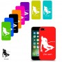 סקִי כיסוי מגן קשיח בעיצוב אישי עם השם שלך ל Apple iPhone 7 יחידה אחת סקרין מובייל