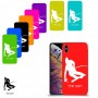 סקִי כיסוי מגן קשיח בעיצוב אישי עם השם שלך ל Apple iPhone XS Max יחידה אחת סקרין מובייל