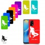 סקִי כיסוי מגן קשיח בעיצוב אישי עם השם שלך ל Oppo A74 יחידה אחת סקרין מובייל