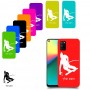 סקִי כיסוי מגן קשיח בעיצוב אישי עם השם שלך ל Realme 7i יחידה אחת סקרין מובייל
