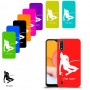 סקִי כיסוי מגן קשיח בעיצוב אישי עם השם שלך ל Samsung Galaxy A01 יחידה אחת סקרין מובייל