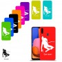 סקִי כיסוי מגן קשיח בעיצוב אישי עם השם שלך ל Samsung Galaxy A20s יחידה אחת סקרין מובייל