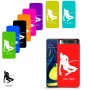 סקִי כיסוי מגן קשיח בעיצוב אישי עם השם שלך ל Samsung Galaxy A80 יחידה אחת סקרין מובייל