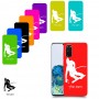 סקִי כיסוי מגן קשיח בעיצוב אישי עם השם שלך ל Samsung Galaxy S20 5G יחידה אחת סקרין מובייל