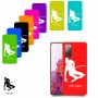 סקִי כיסוי מגן קשיח בעיצוב אישי עם השם שלך ל Samsung Galaxy S20 FE יחידה אחת סקרין מובייל