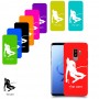 סקִי כיסוי מגן קשיח בעיצוב אישי עם השם שלך ל Samsung Galaxy S9+ יחידה אחת סקרין מובייל
