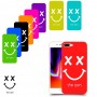 סמיילי כיסוי מגן קשיח בעיצוב אישי עם השם שלך ל Apple iPhone 8 Plus יחידה אחת סקרין מובייל