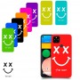 סמיילי כיסוי מגן קשיח בעיצוב אישי עם השם שלך ל Google Pixel 4a יחידה אחת סקרין מובייל