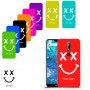 סמיילי כיסוי מגן קשיח בעיצוב אישי עם השם שלך ל Nokia 7.1 יחידה אחת סקרין מובייל