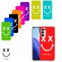 סמיילי כיסוי מגן קשיח בעיצוב אישי עם השם שלך ל Oppo Reno5 Pro 5G יחידה אחת סקרין מובייל