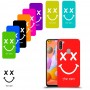 סמיילי כיסוי מגן קשיח בעיצוב אישי עם השם שלך ל Samsung Galaxy A11 יחידה אחת סקרין מובייל