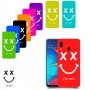 סמיילי כיסוי מגן קשיח בעיצוב אישי עם השם שלך ל Samsung Galaxy A20 יחידה אחת סקרין מובייל