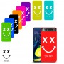 סמיילי כיסוי מגן קשיח בעיצוב אישי עם השם שלך ל Samsung Galaxy A80 יחידה אחת סקרין מובייל