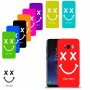 סמיילי כיסוי מגן קשיח בעיצוב אישי עם השם שלך ל Samsung Galaxy S8 יחידה אחת סקרין מובייל